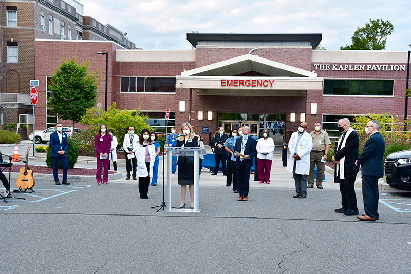 The Englewood Health team came together to remember those they knew and loved.